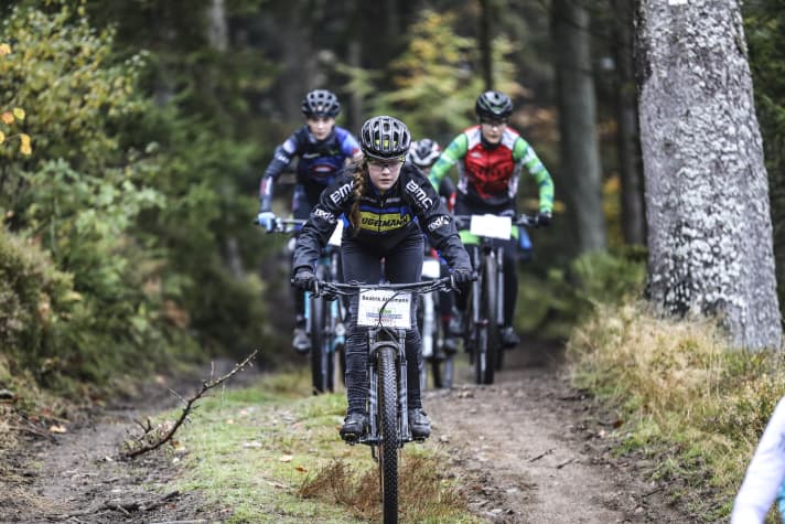 16 Jahre später, immer noch Sankt Englmar im Bayerischen Wald: Die XC-Jugend beim Ghost BIKE Jugendcamp 2022.
