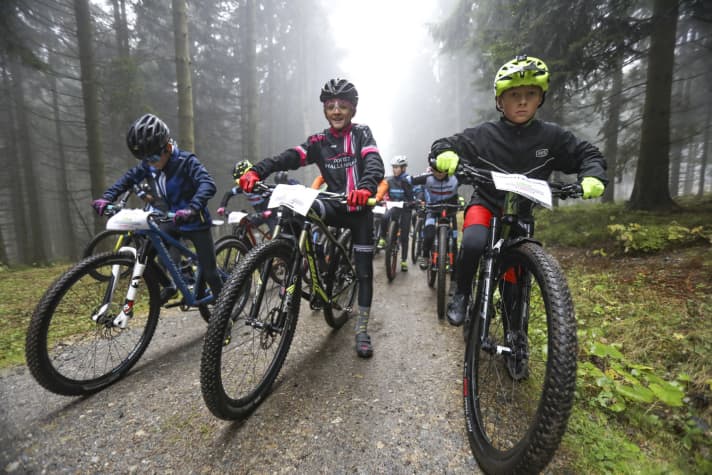 Voll motiviert: beim 19. Ghost BIKE Jugendcamp kamen die Nachwuchstalende des Crosscountry Sports zusammen.