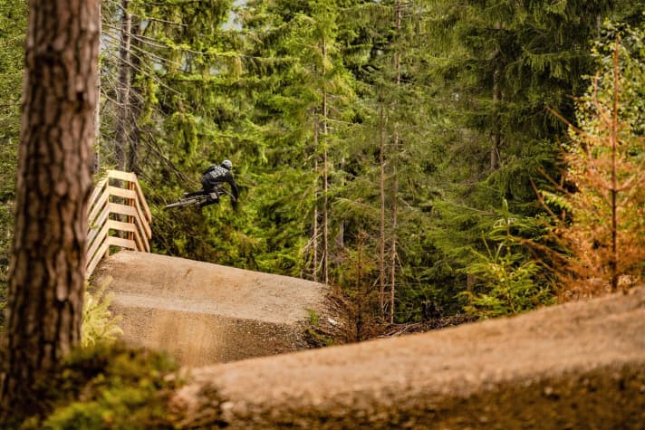 The jumpline on the Wexl has many fans. But that also means that the jumps have to be repeatedly sharpened by the shapers so that they fire properly.