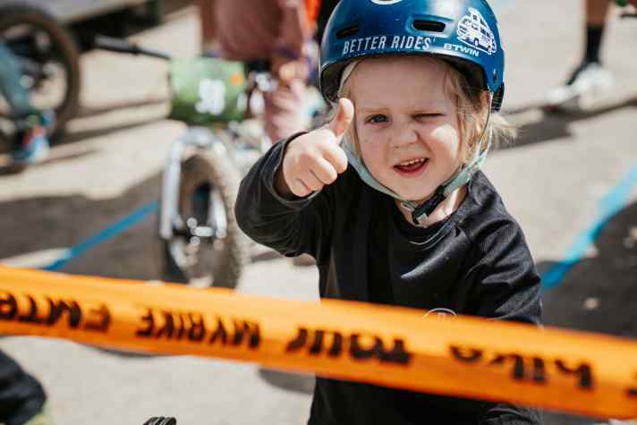 Daumen hoch vom MTB-Nachwuchs: Die Region Willingen hat das Angebot für Kinder weiter ausgebaut.
