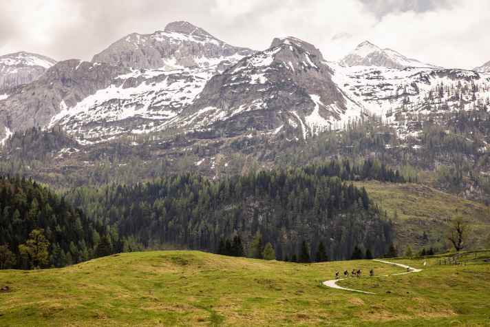 Postkarten-Idylle auf der Königsetappe der Gravel-Woche.