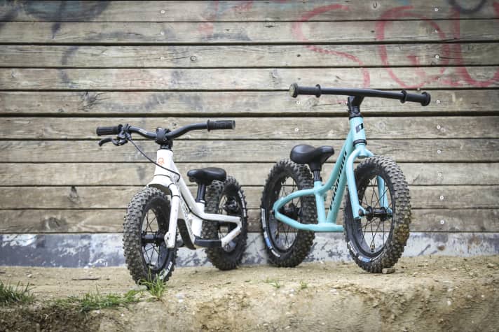 Mit so einem Laufrad üben Kinder das Gleichgewicht und starten so spielerisch ins Biker-Leben.