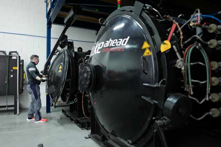 When the portal opens inside the autoclave, carbon parts are born. Did all the parts hold up? This moment is exciting every time.