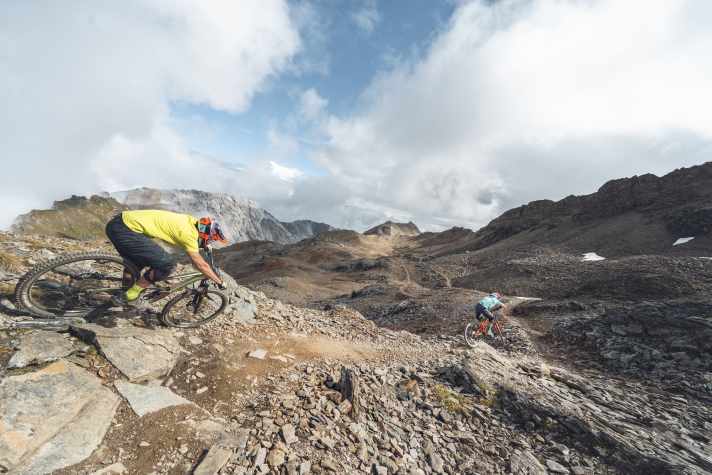 Epic Ride = dieser Trail in Lenzerheide.