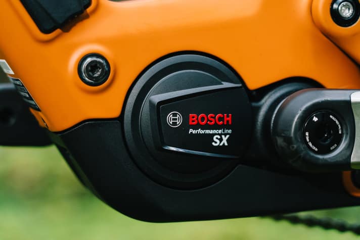 The Bosch Performance Line SX is powerful in a light comparison, but not exactly compact.