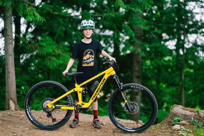 Transition Scout, 27,5 Zoll, 150 mm Feder vorn und hinten.