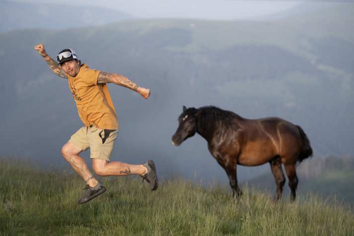 Bike-Abenteurer Richard Gasperotti.