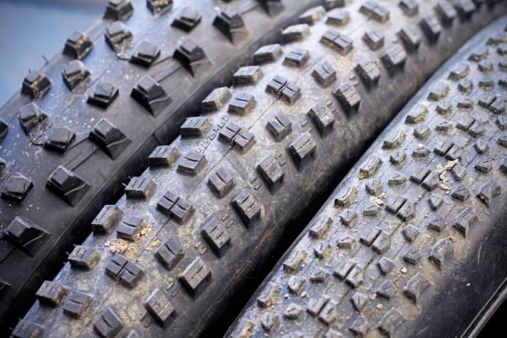 The coarser the studs, the more suitable the resulting spike is for deeper snow and soft terrain.