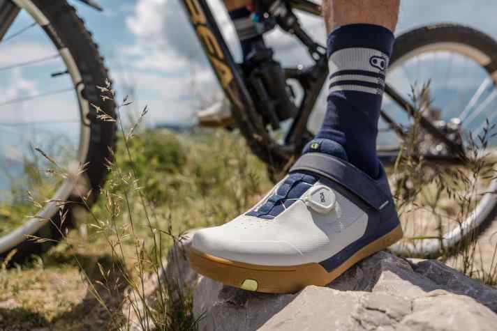 New coat of paint, proven features: The Crankbrothers Mallet with BOA closure.