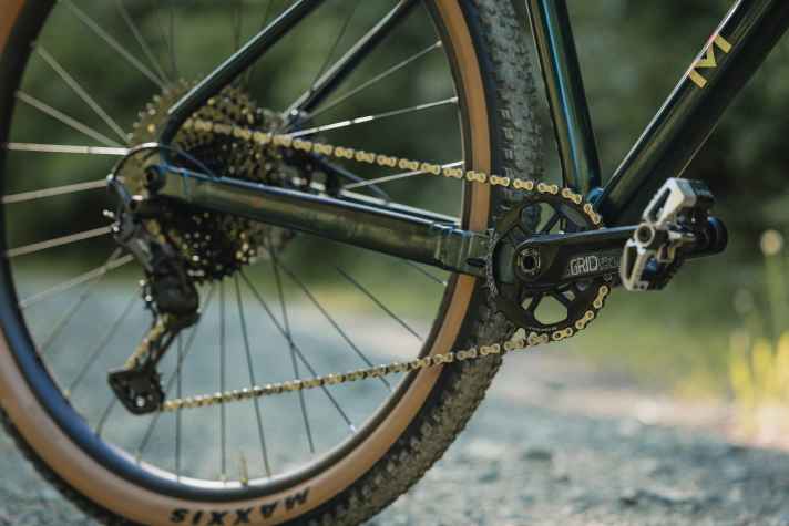 Shimano XT/SLX 12-speed drivetrain on Team Marin 2