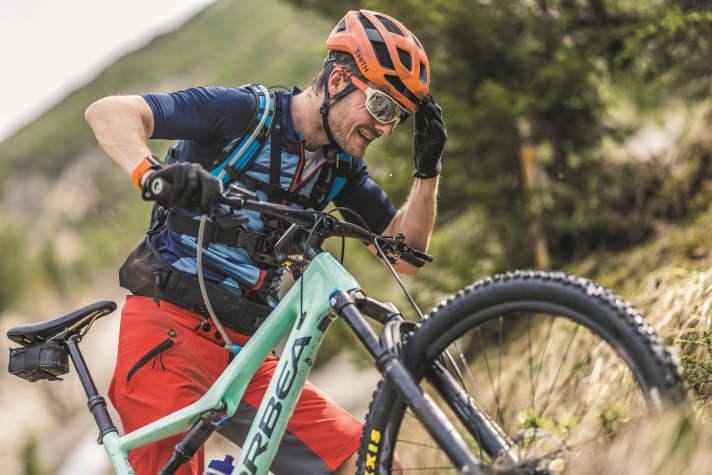 Mountain bike tours can be not only physically but also mentally demanding.