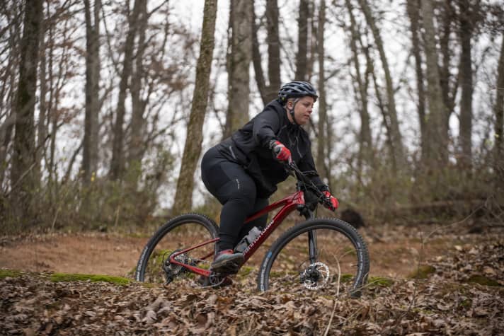 Marley Blonsky owns eight bikes: "I cycle every day, I have a cargo bike, but I also want to try out everything sporty. I like it diverse."