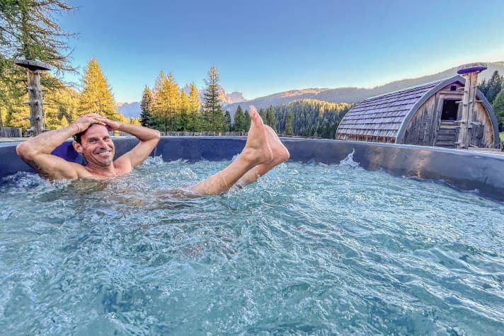 We didn't make it to the Passo San Pellegrino. But good - we can get over it.