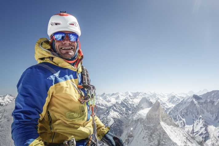 Swiss mountaineer Roger Schäli