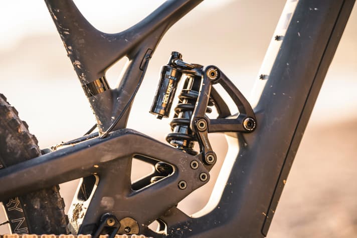 Die Kinematik von Evil stammt aus der Feder von Suspension-Guru Dave Weagle, übrigens der Gründer von Evil Bikes.