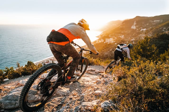 Die Trails in Finale Ligure und Pietra Ligure werden das ganze Jahr über gepflegt. Mit der speziellen Punktekarte kann man sich als User dafür bedanken.