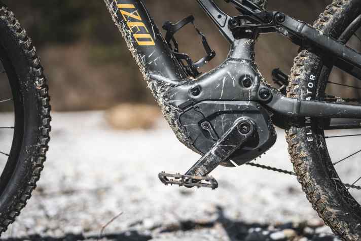 Full-power motor in Specialised Levo.