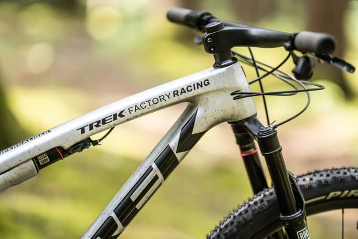 The cross-country pros of the Trek Factory Racing Team played a key role in the new edition of the Trek Supercaliber.