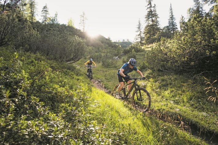 Focus is expanding the Raven's range of use towards trail fun.