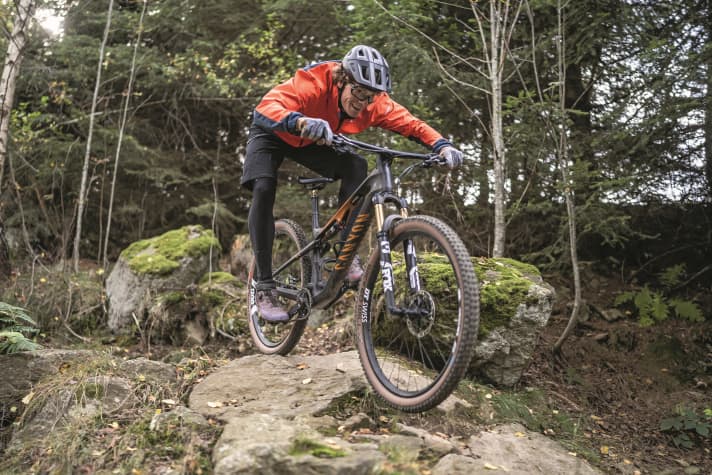 The new Canyon Lux Trail is definitely more than just an ascetic racer. | Photo; Max Fuchs