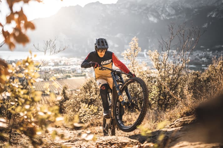 The Haibike Nduro takes steep climbs in its stride. However, the rear could offer a little more traction and the motor a little more power.