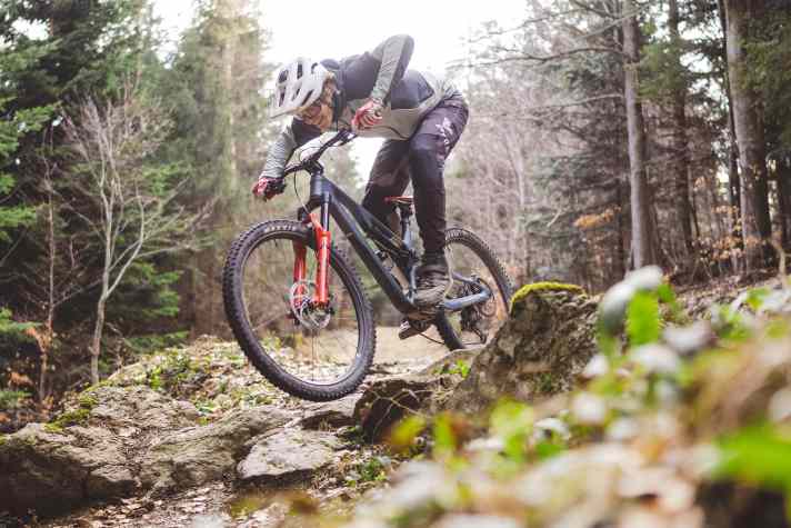 The Merifa One Forty's sports suspension is most fun when you're riding actively.