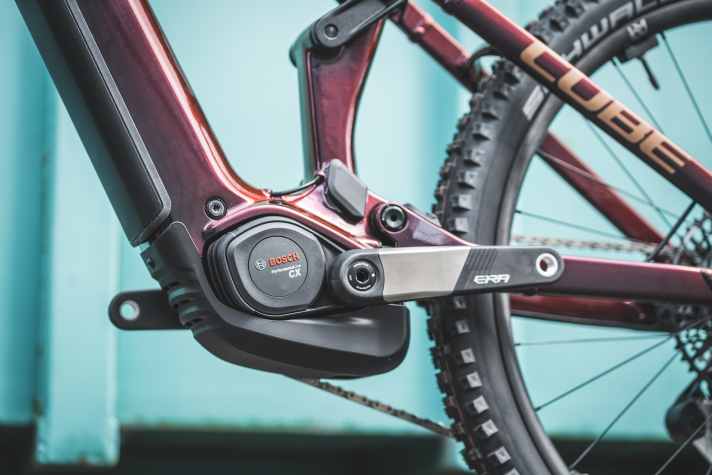 At the heart of the new Stereo Hybrid One77 is the new Bosch Performance Line CX - which doesn't look all that different from its predecessor.