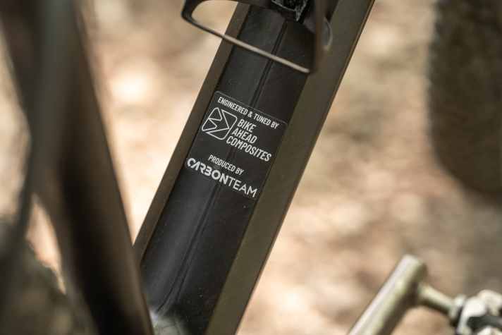 The carbon frame for the Bike Ahead The Frame is manufactured by CarbonTeam in Portugal, whilst it is developed and refined in Germany