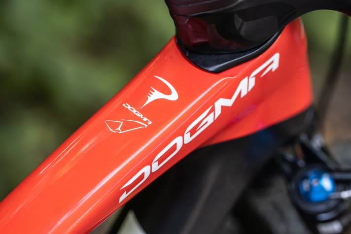 Pinarello Dogma: Mit mehr Prestige lässt sich das erste Hardtail von Pinarello kaum aufladen.