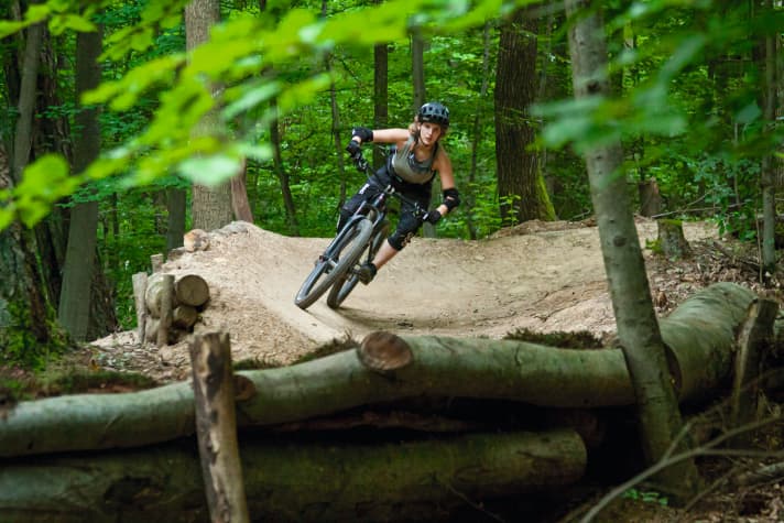 Für Maike auf dem Weg in die Alpen einen Zwischenstopp wert: die neuen Bamberger Trails.