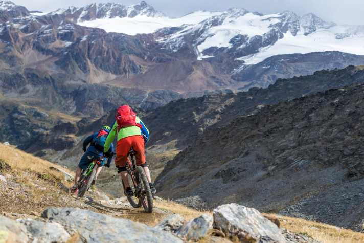 Madritschjoch Trail: The downhill trail from the highest pass in the Eastern Alps that is ‘rideable’ on the ascent: