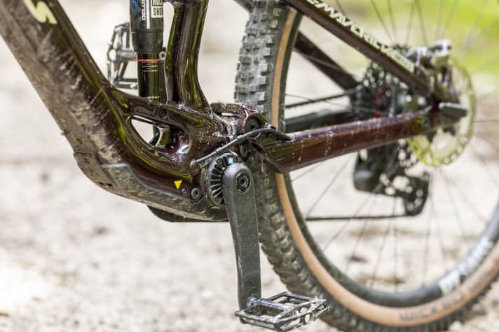 Der TQ-Antrieb im Stevens E-Maverick liefert bis zu 300 Watt und 50 Newtonmeter.