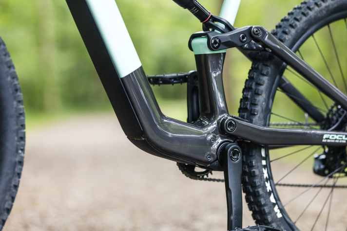 So compact that you can hardly see it from the outside: The Fazua Ride 60 in the Focus Jam² Sl 8.7.