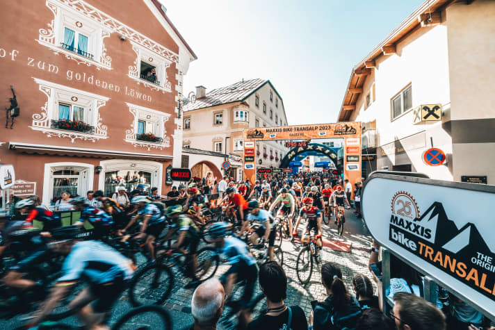Nauders is already one of the "old hands" among the stage towns and will once again host the Transalp Tour in 2024