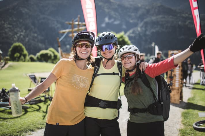 Das vielleicht Schönste am Camp: Gemeinsames Trailriden verbindet.