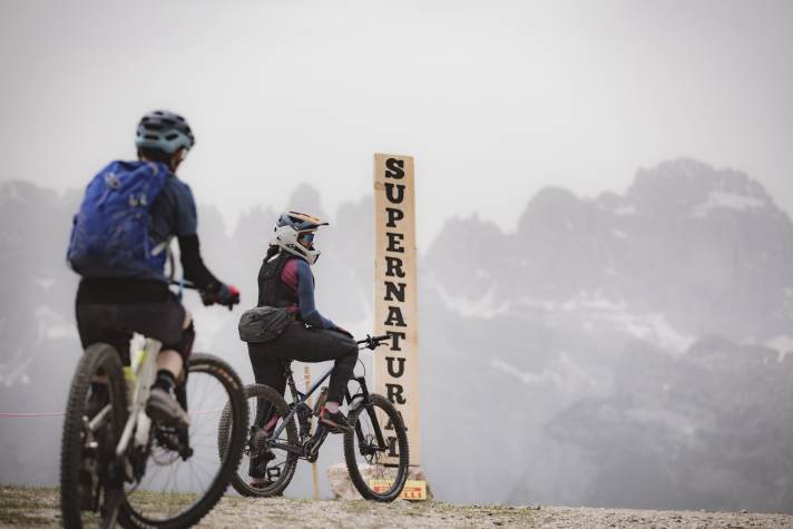 Die Teilnehmerinnen des BIKE Women Camps durften die neuen Supertrails an der Cima Paganella Ende Juni eröffnen.
