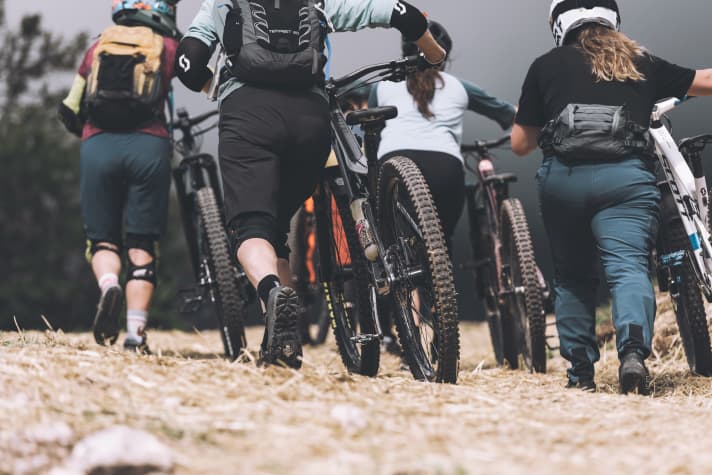 A short walk back to the key point.