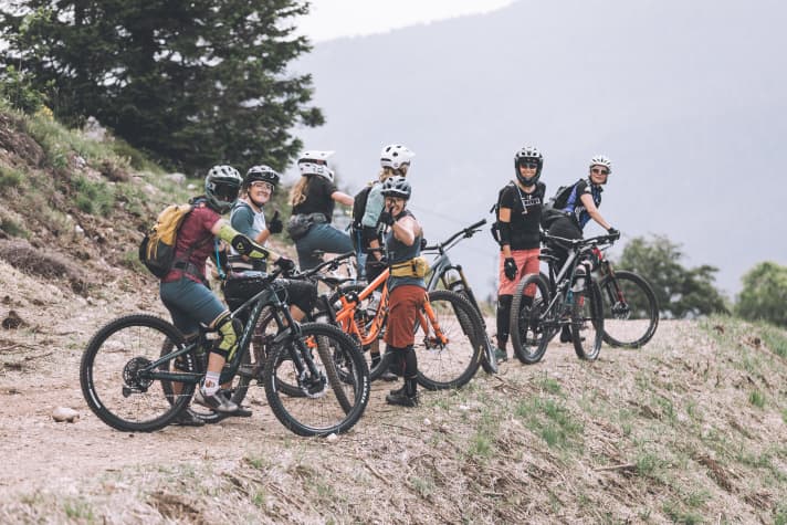 Take a quick breather, then continue.