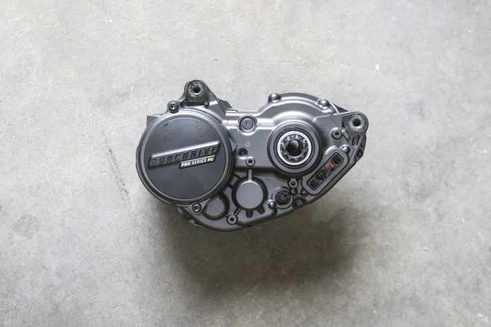 Mit 2,60 Kilo (EMTB-Messwert) ist der Syncdrive Pro MG (Yamaha PW-XM) der leichteste Motor der 85-Newtonmeter-Klasse.