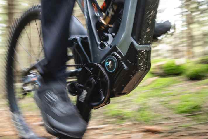 At full power output, the Pinion MGU becomes very loud - at least in climbing gears one to four.