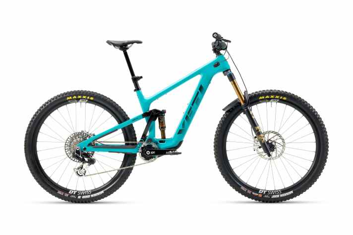 The Yeti MTe T4 is explicitly trimmed for lightweight construction and costs 13,900 euros.