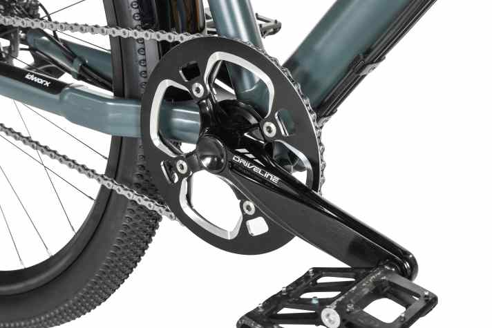 Not a mass-produced item: the specially hardened drive gears