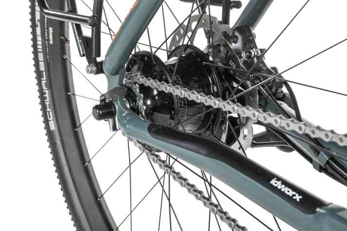 Designed for many low-maintenance kilometres: the Rohloff hub