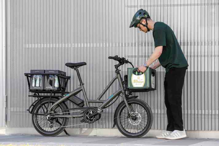 Kompakte Lastenräder wie das Tern Quick Haul P8i sind vielseitige Lastenesel für den Alltag.