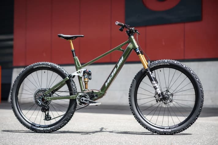 Nicolai Saturn Swift: Bosch SX // 400 Wh // 29 inch // 140/130 or 110/105 millimetres // from 9000 euros.