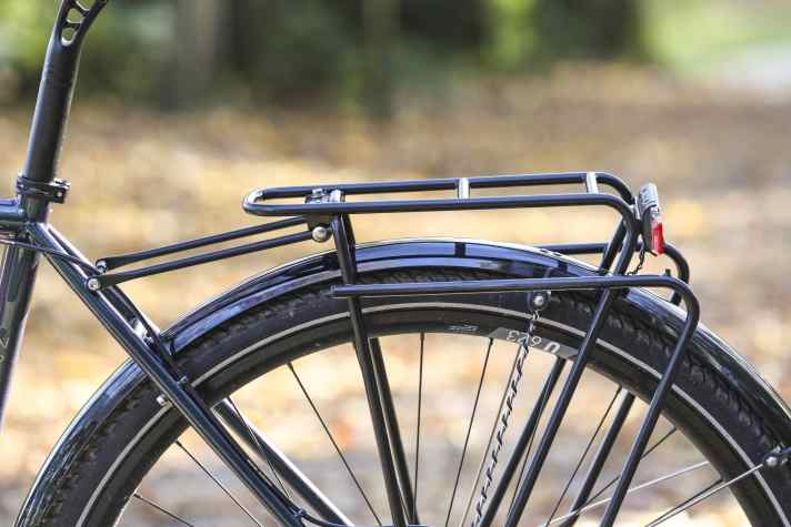 Heck- und Frontträger kommen von Tubus.