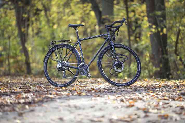 The eye is with you: As a randonneur, the Kattegat combines many advantages of classic trekking bikes and trendy gravel bikes.
