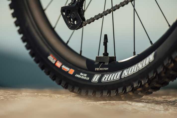 Für die Geschwindigkeitsmessung setzt Orbea auf den Ventilmagneten von Bosch.