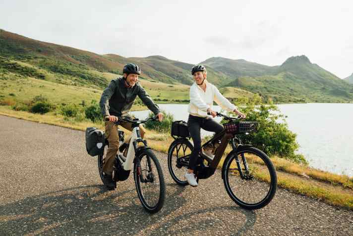 Dank vielfältiger Befestigungspunkte prädestiniert sich das Orbea Muga als zuverlässiger Reisebegleiter.