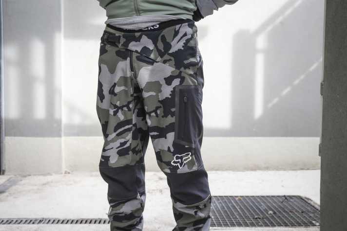 For very cold days. The warm Fox Racing Defend Fire trousers.